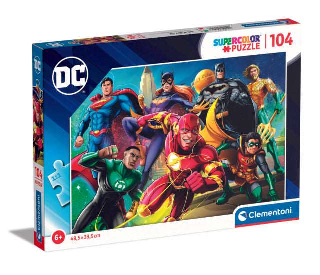 104 Piece Jigsaw Puzzle Dc Comics - best price from Maltashopper.com CLM25721