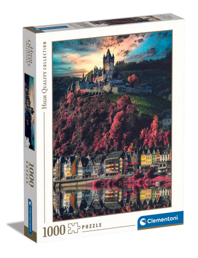 1000 Piece Puzzle - Cochem Castle