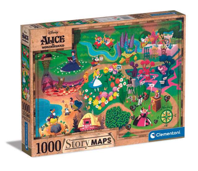 1000 Piece Story Maps Puzzle Alice - best price from Maltashopper.com CLM39667