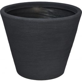 SHABBY RIBBED BELL JAR D.55 CAST IRON