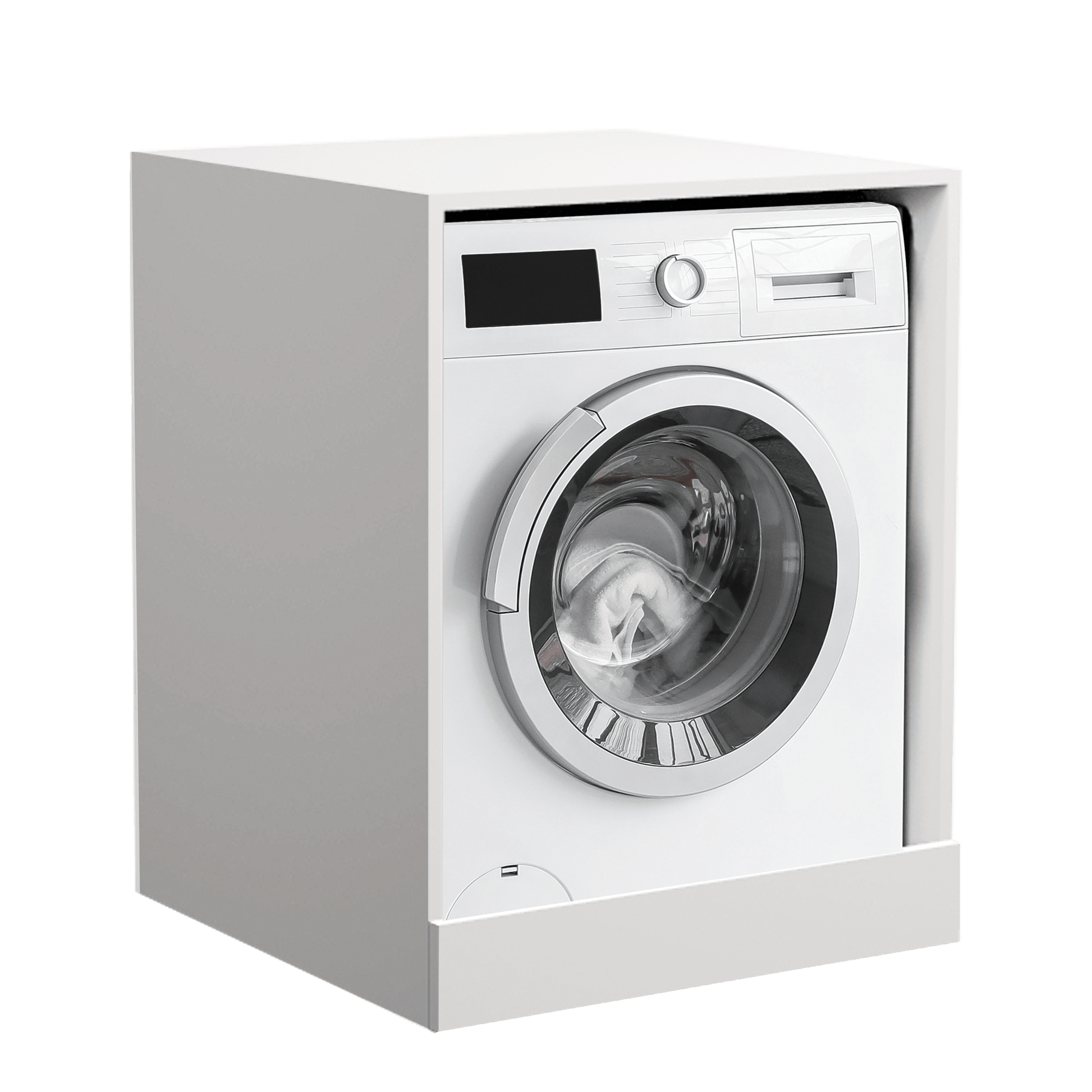 Bricocenter COVERBOX OPEN-FRONTED WASHING MACHINE CABINET WHITE P68XL70X90H