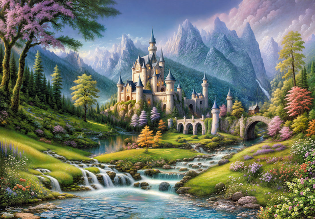 500 piece puzzle - Fairy Castle