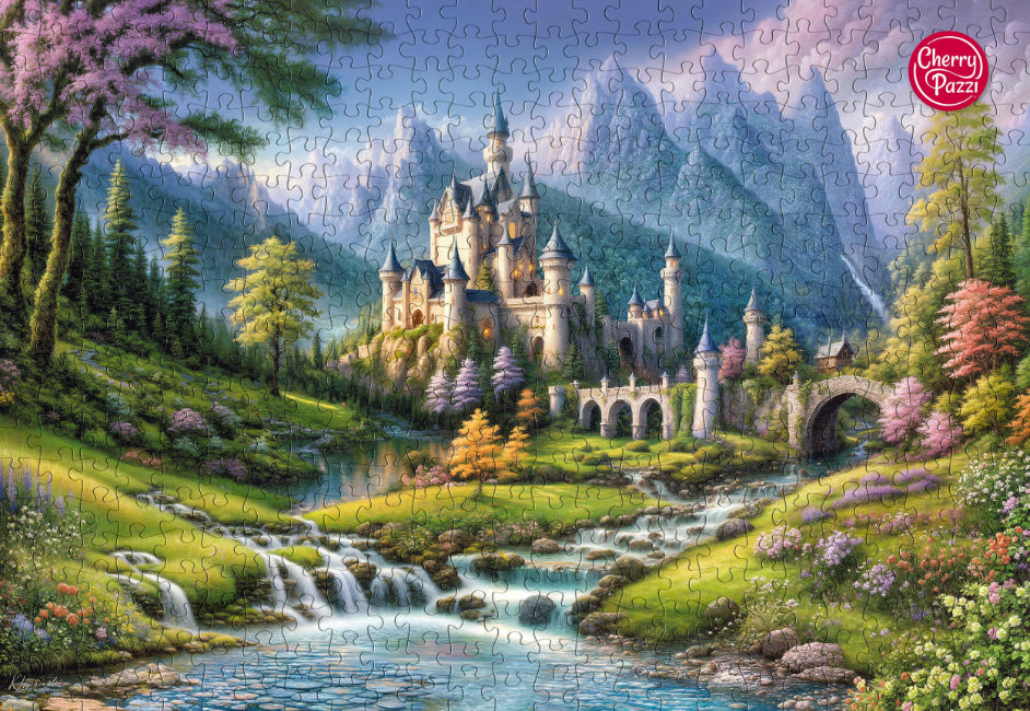 500 piece puzzle - Fairy Castle