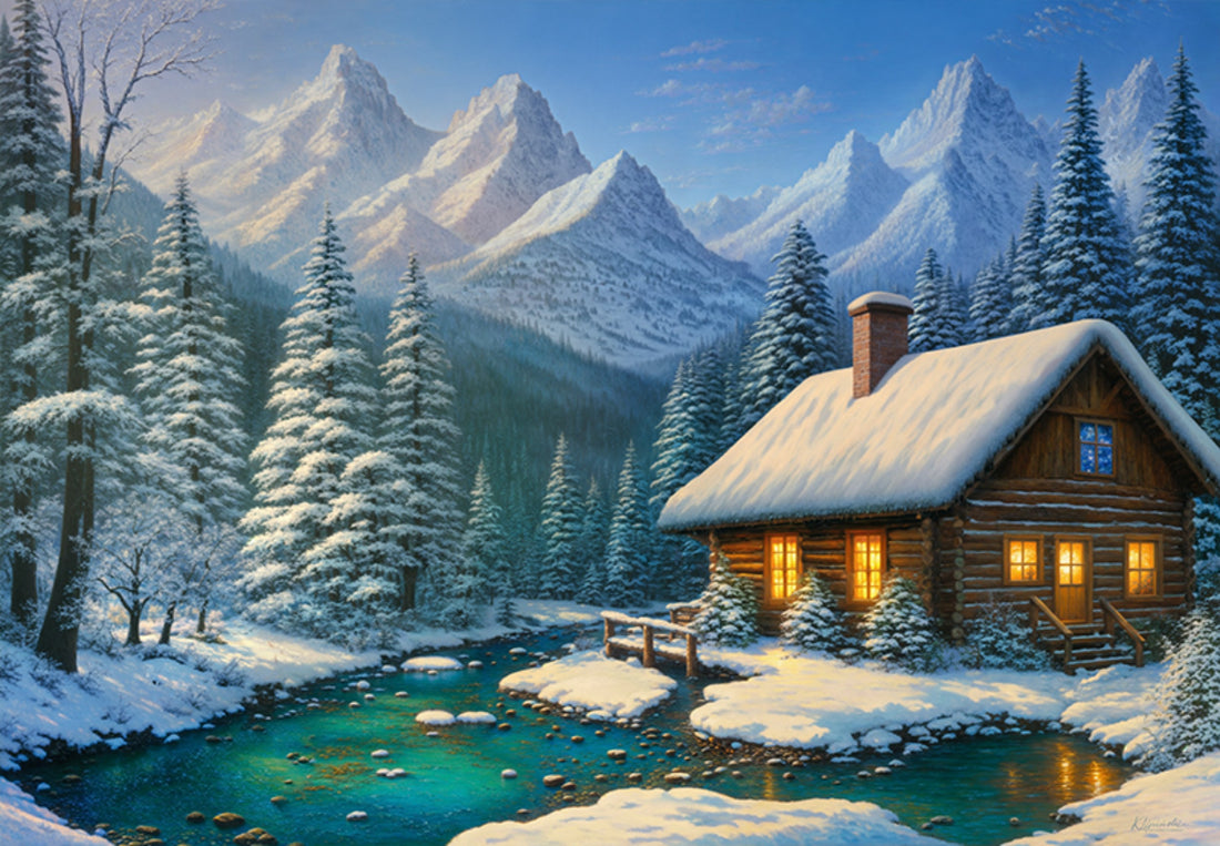 Puzzle 500 pezzi - Winter Whispers