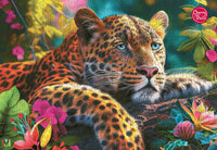 500 piece puzzle - Reclining Leopard