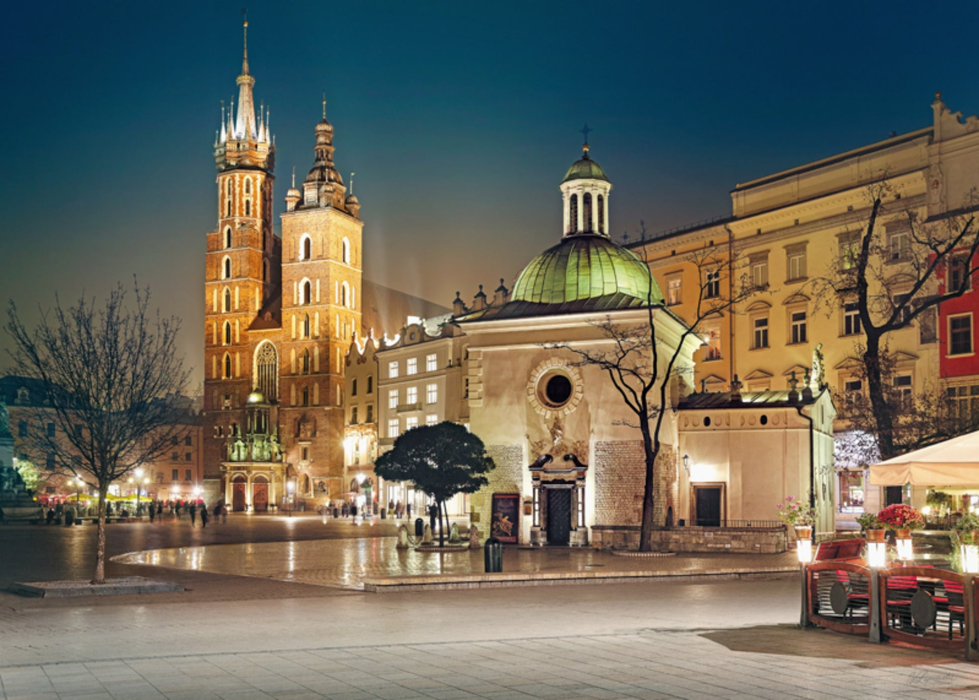 1000 piece puzzle - Market Square in Cracow