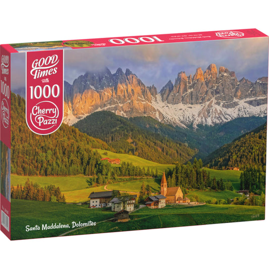 1000 piece puzzle - Santa Maddalena, Dolomites