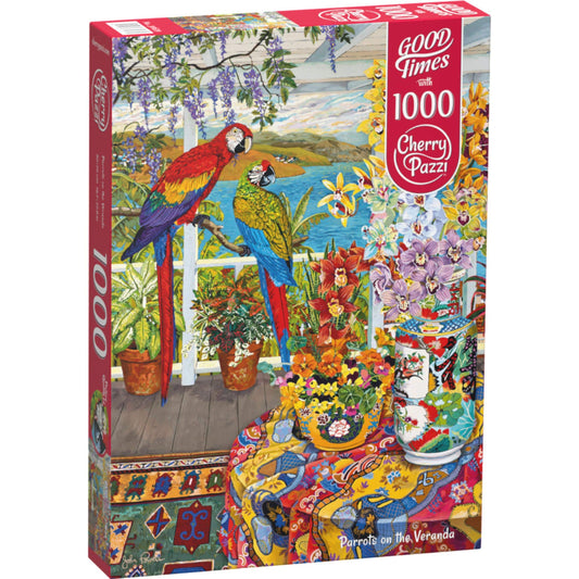 Toys Puzzle 1000 pezzi - Parrots on the Veranda