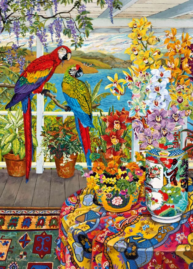 Toys Puzzle 1000 pezzi - Parrots on the Veranda