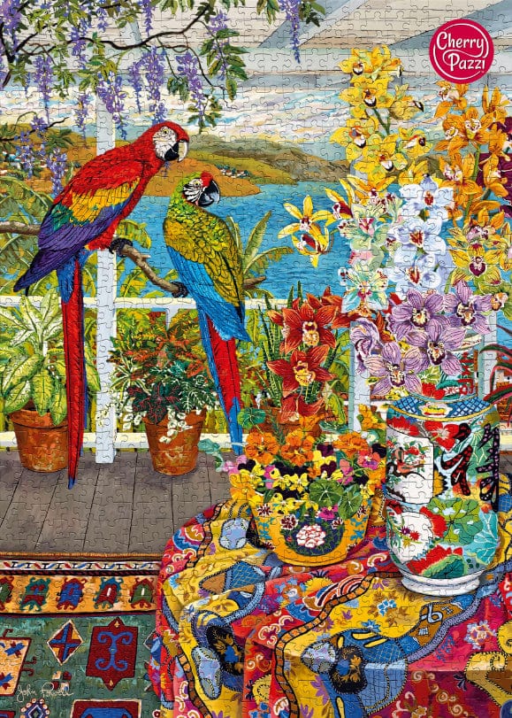 Toys Puzzle 1000 pezzi - Parrots on the Veranda