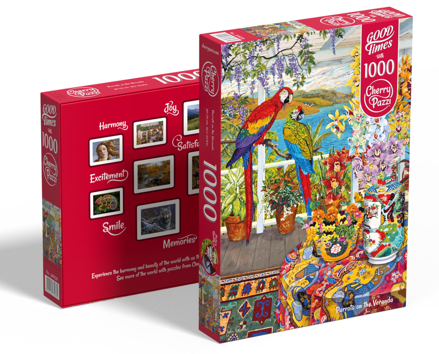 Toys Puzzle 1000 pezzi - Parrots on the Veranda