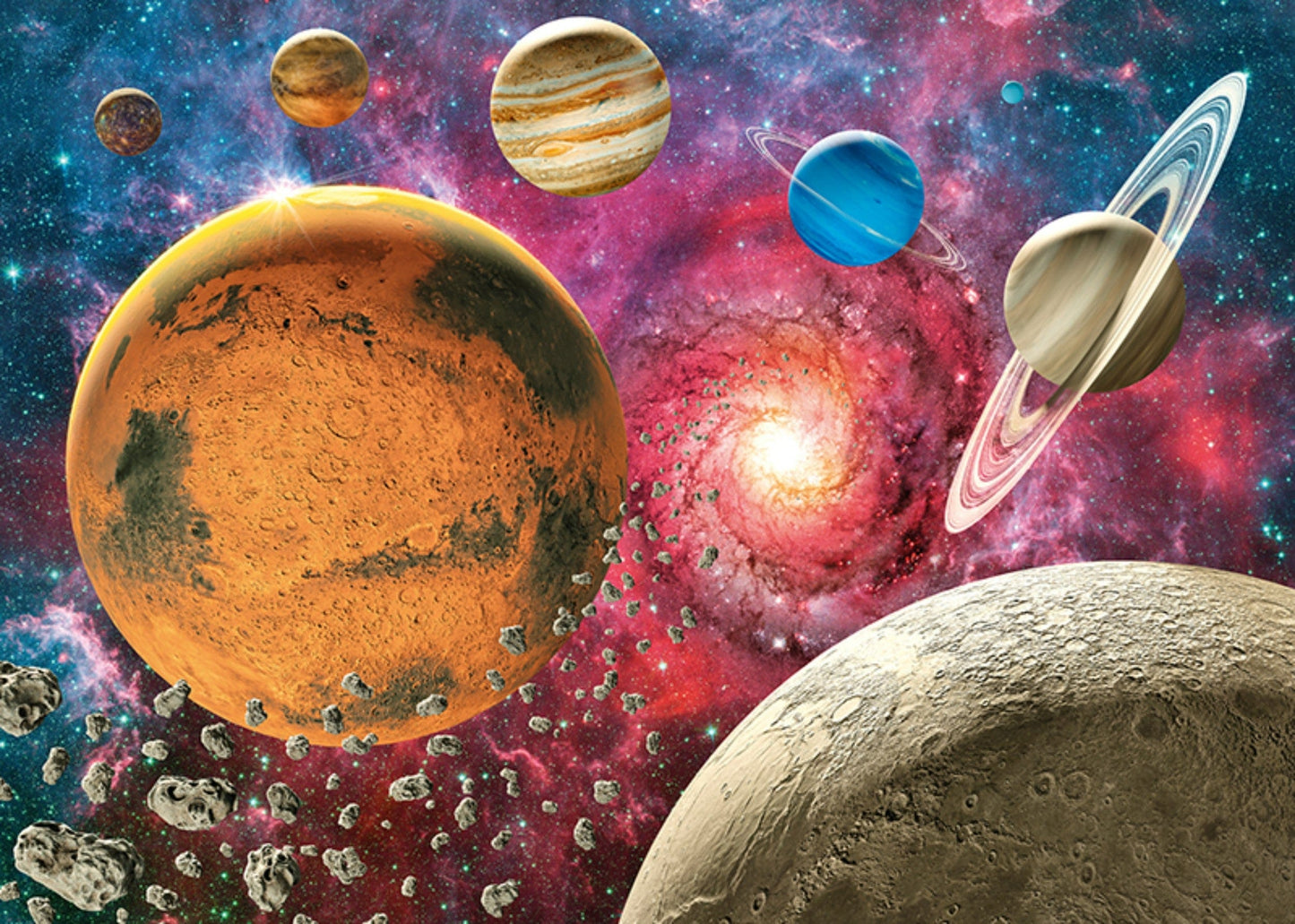 Toys Puzzle 1000 pieces - Space above Lunar Horizon