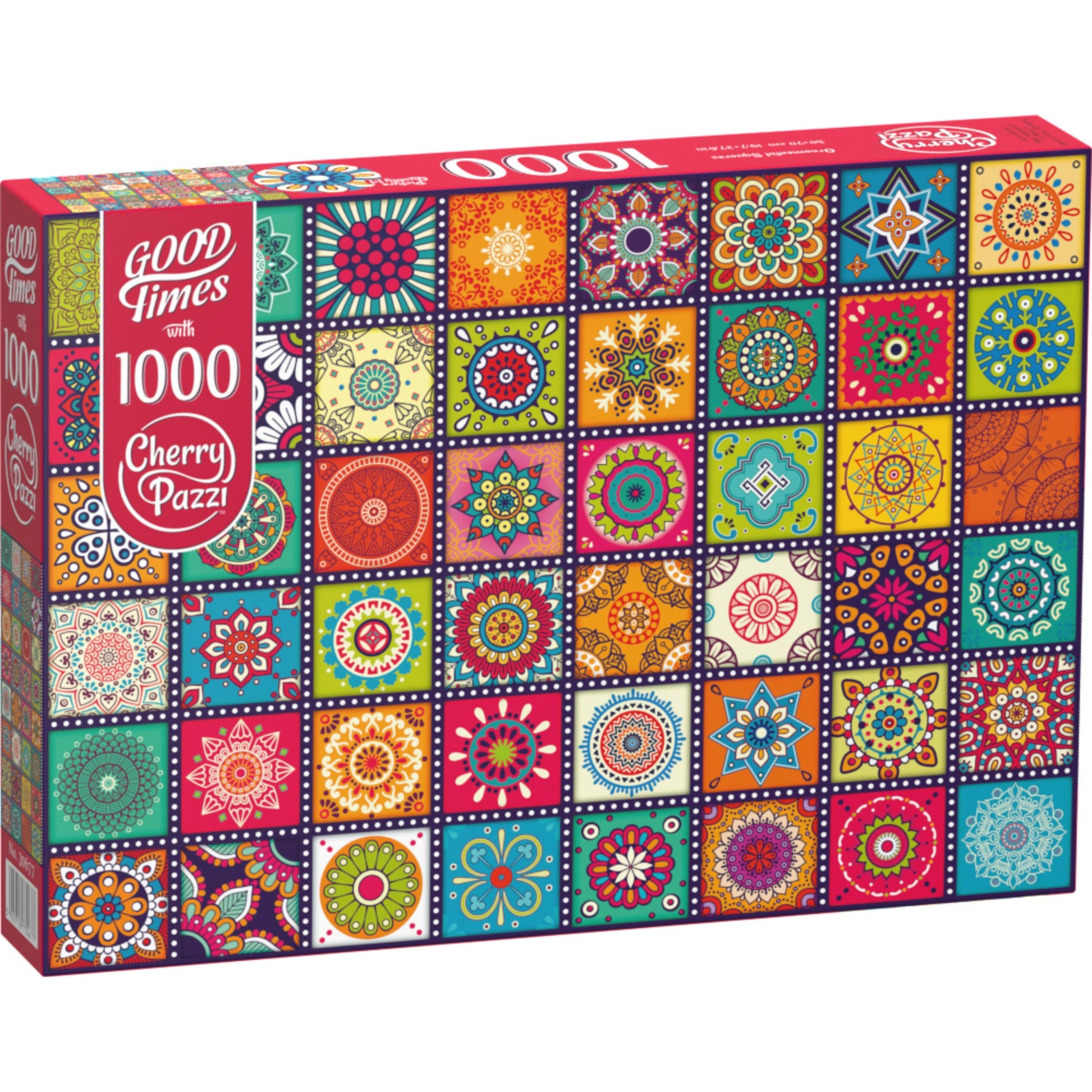 1000 piece puzzle - Ornamental Squares