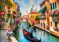 1000 piece puzzle - Summer in Venice