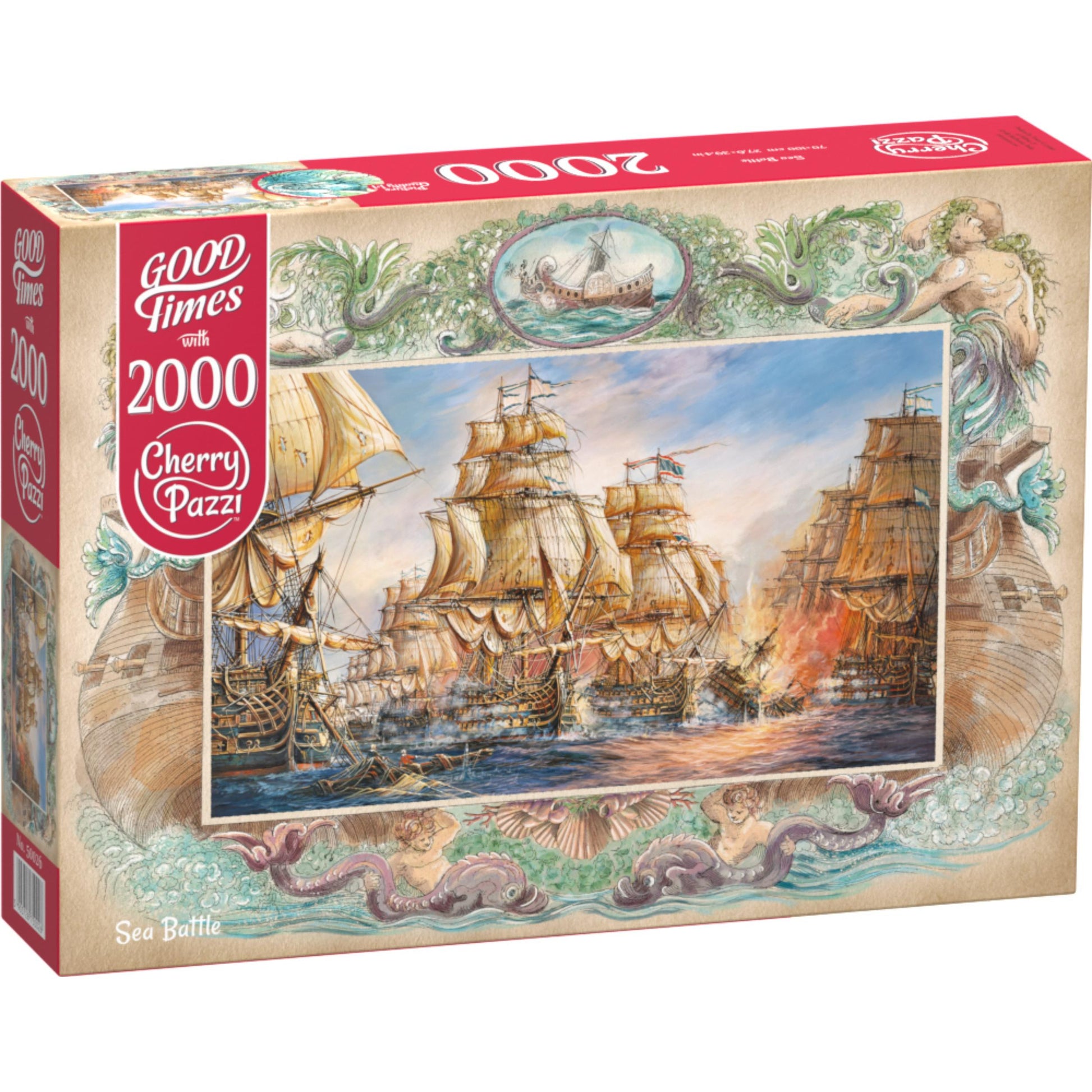 2000 piece puzzle - Sea battle