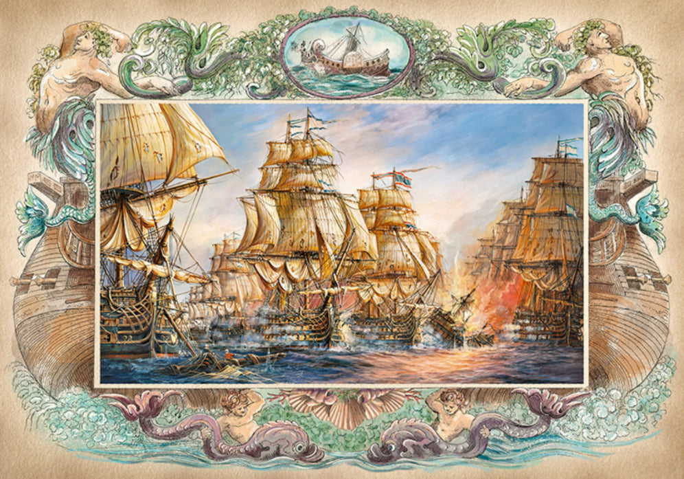 2000 piece puzzle - Sea battle