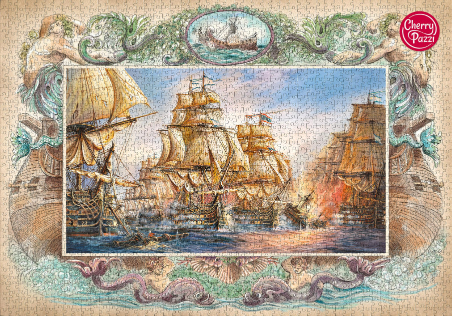 2000 piece puzzle - Sea battle