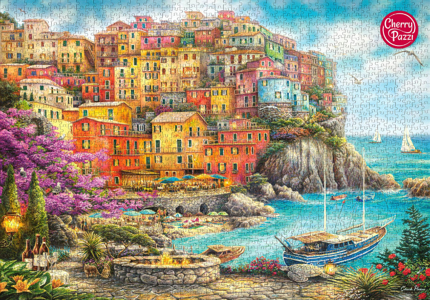 2000 piece puzzle - A Beautiful Day at Cinque Terre