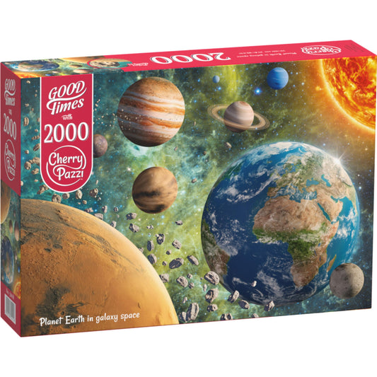 Toys Puzzle 2000 pezzi - Planet Earth in galaxy space