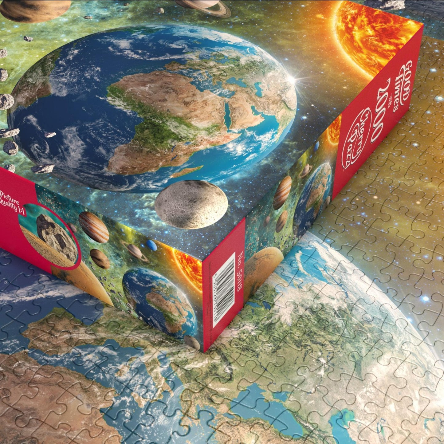 Toys Puzzle 2000 pezzi - Planet Earth in galaxy space