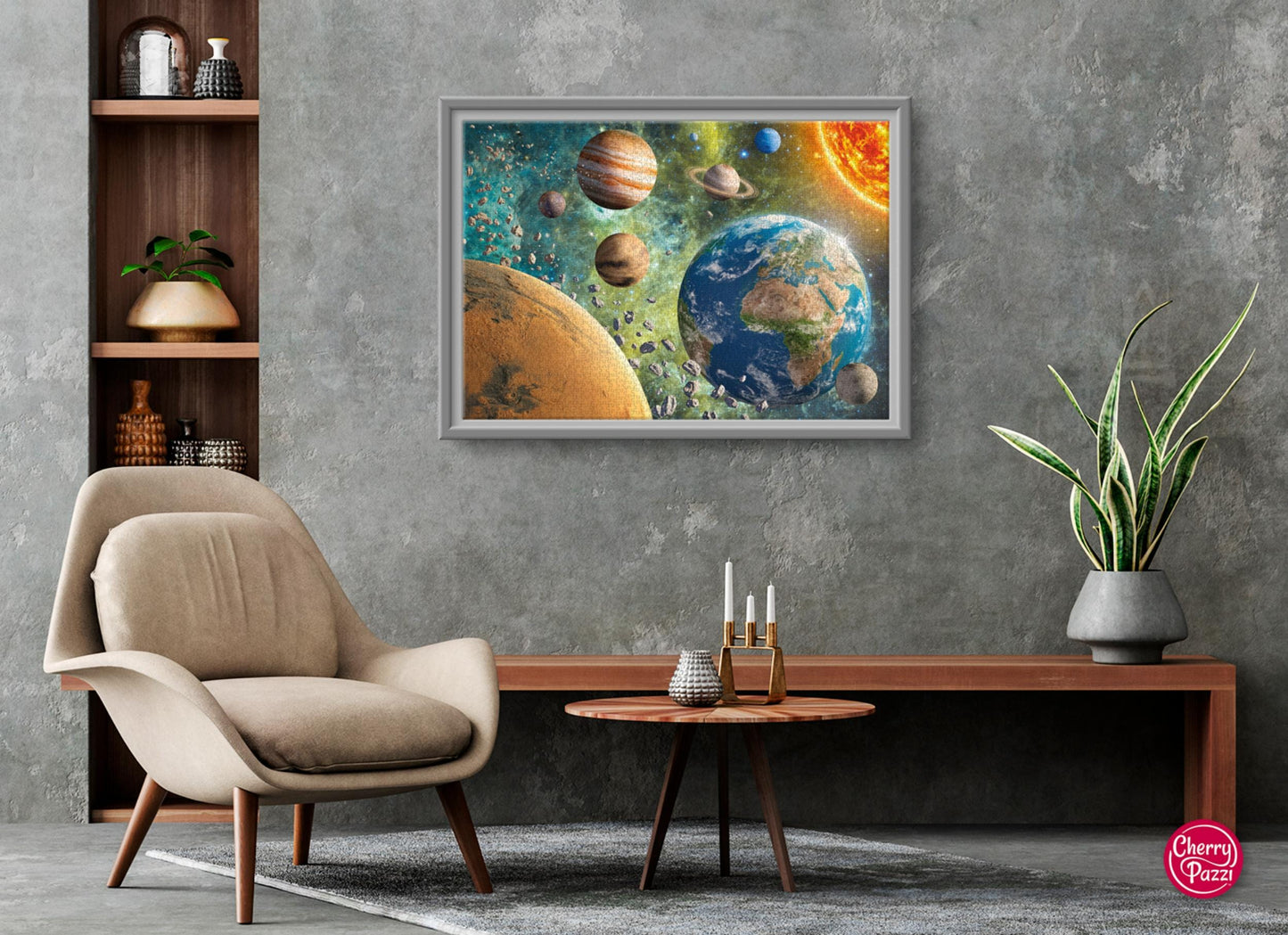 Toys Puzzle 2000 pezzi - Planet Earth in galaxy space