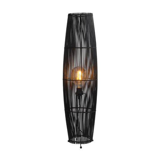 Casa MOVIS Black floor lamp H 88 cm - Ø 24 cm