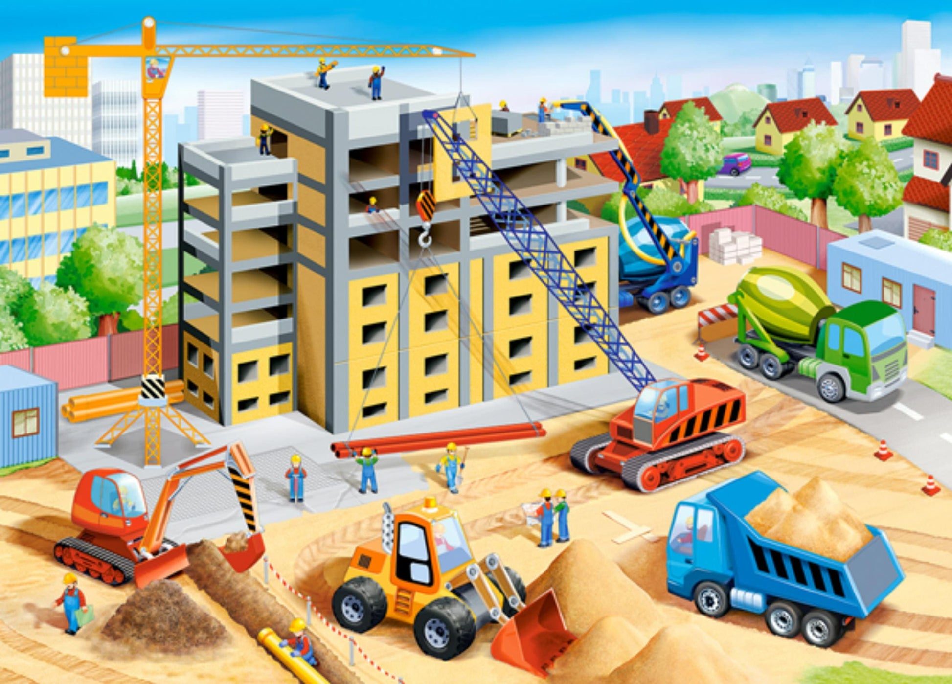 Toys Puzzle 60 Pezzi - Big Construction Site