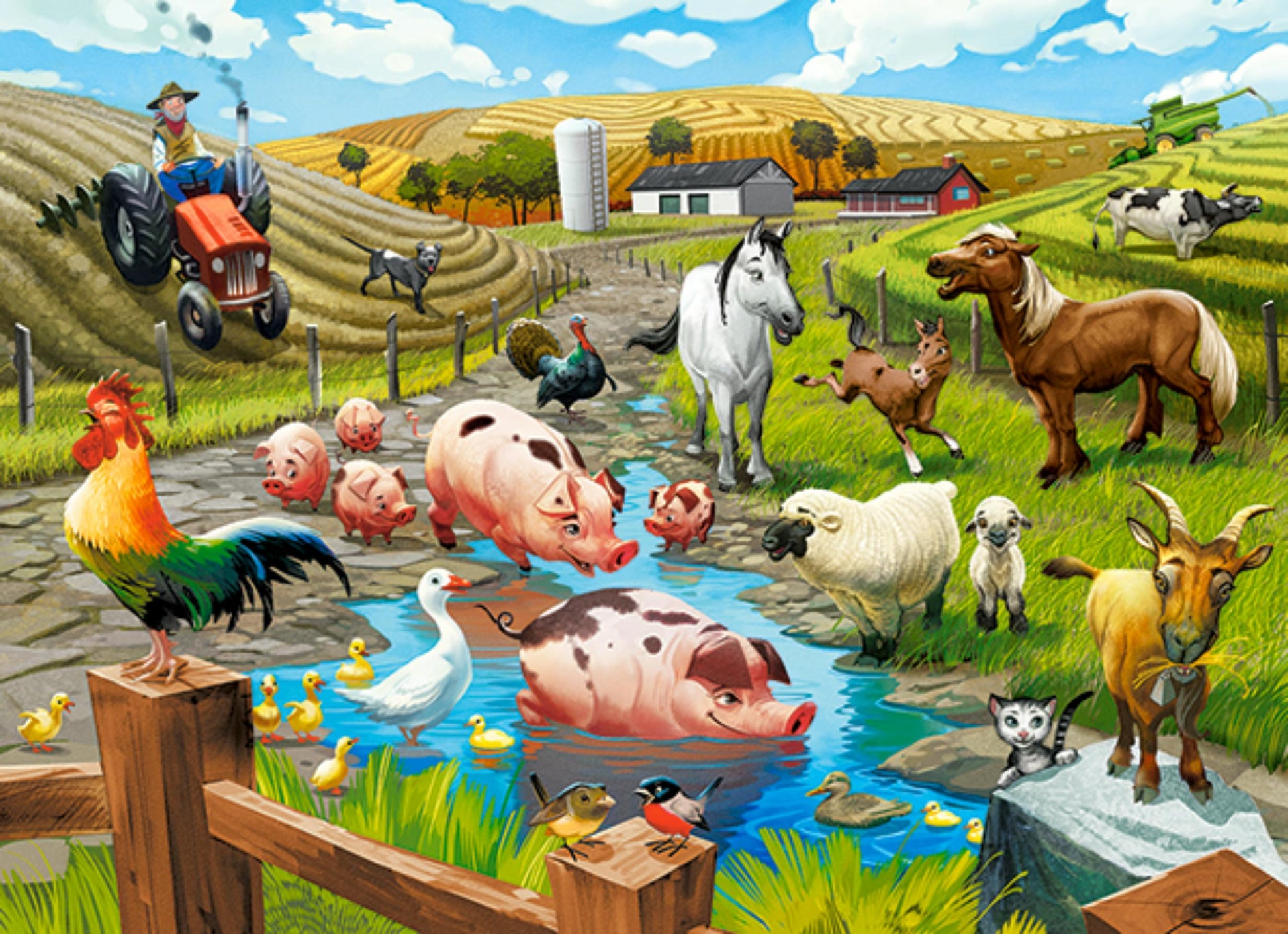 Puzzle 70 Pezzi - Life on the Farm