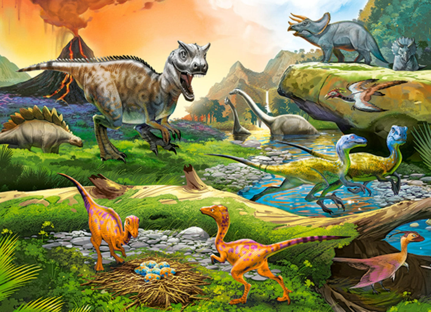 Toys 100 Piece Puzzle - World of Dinosaurs