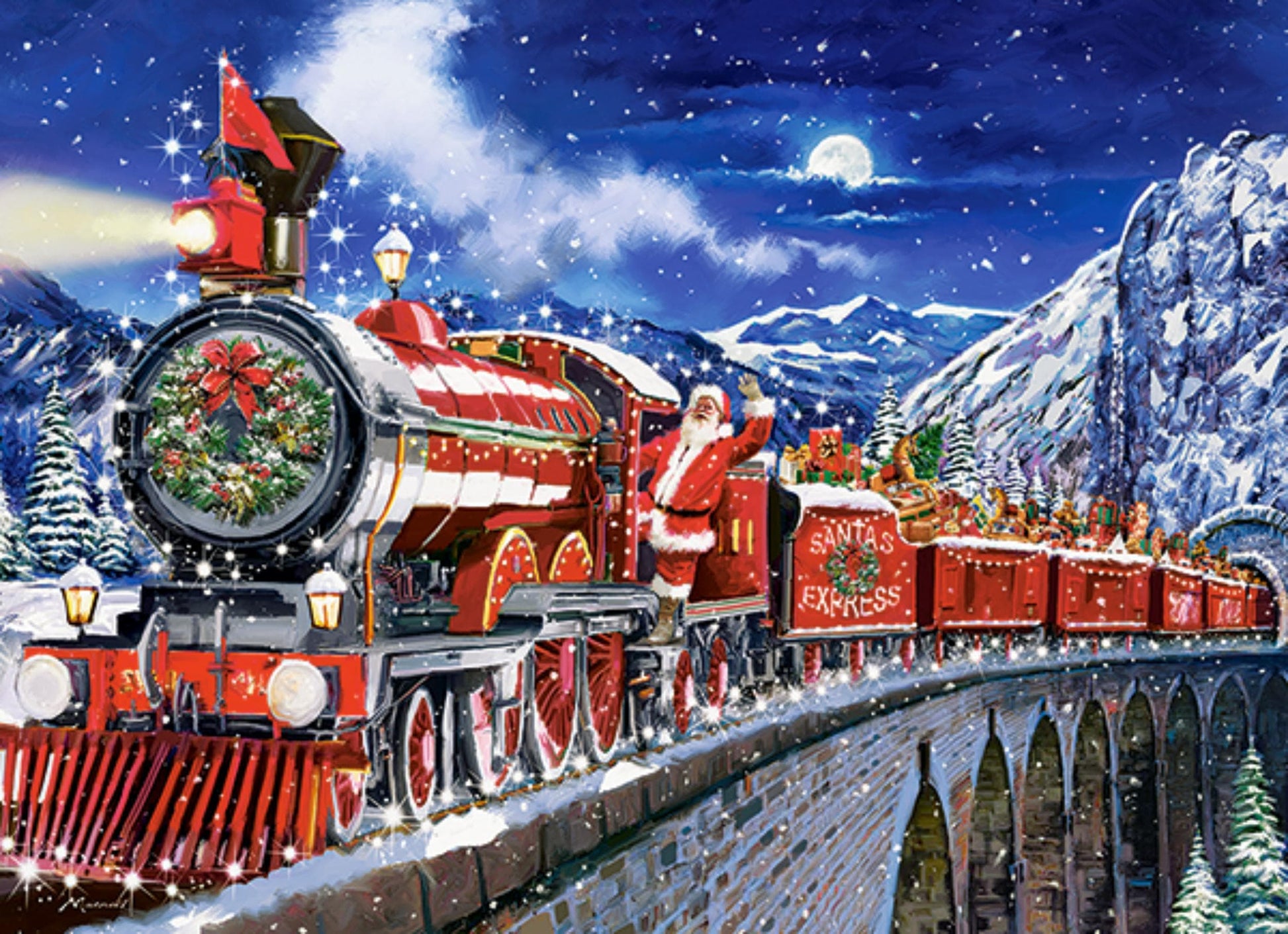 Toys Puzzle 200 Pezzi - Santa's Coming to Town