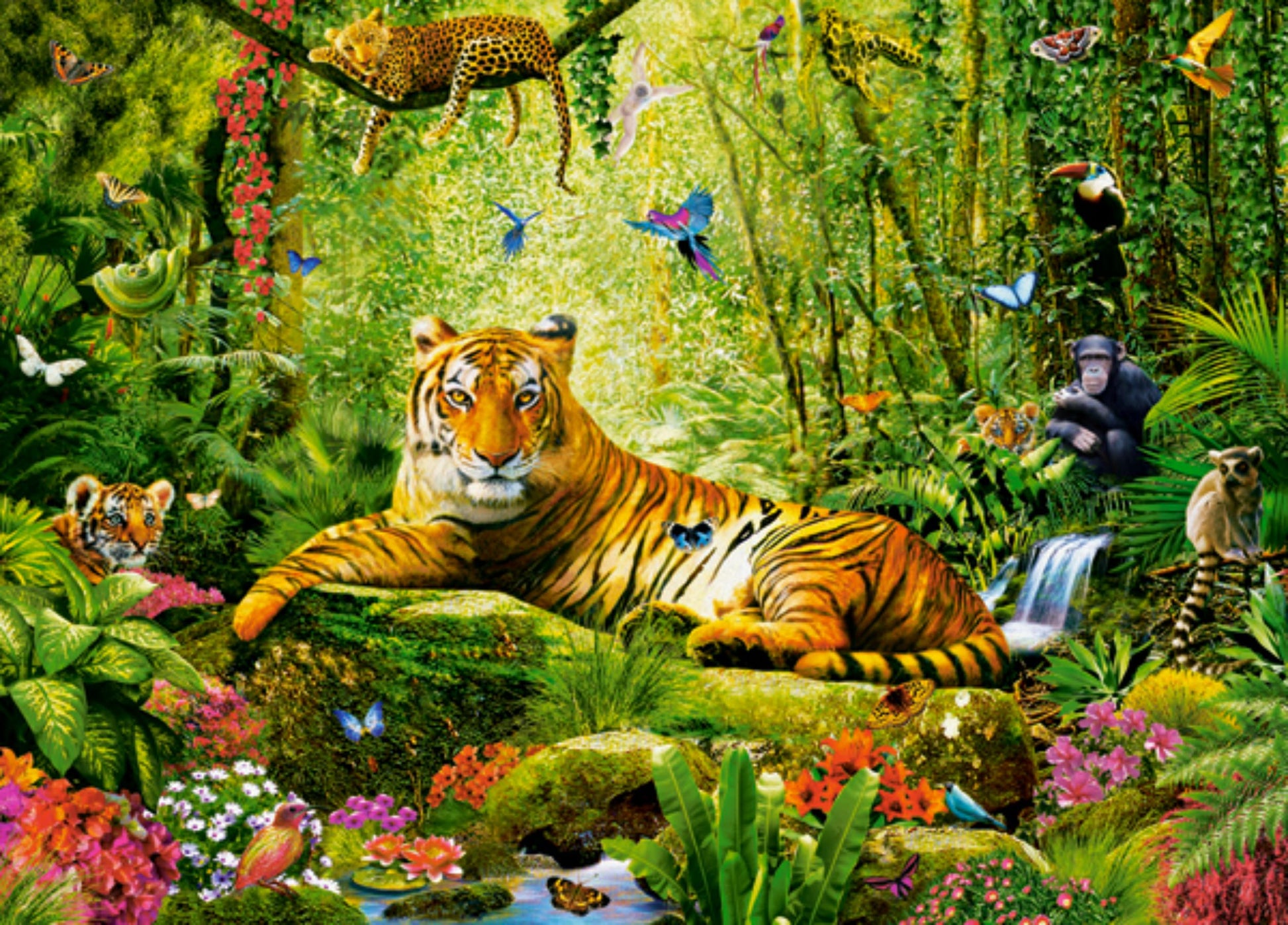 Puzzle 260 Pezzi - His Majesty, the Tiger