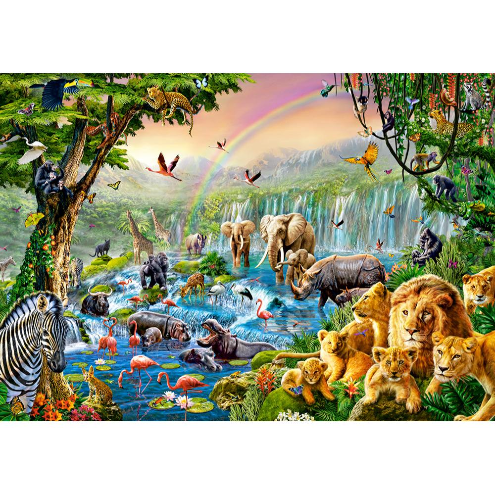 500 Piece Puzzle - Jungle River