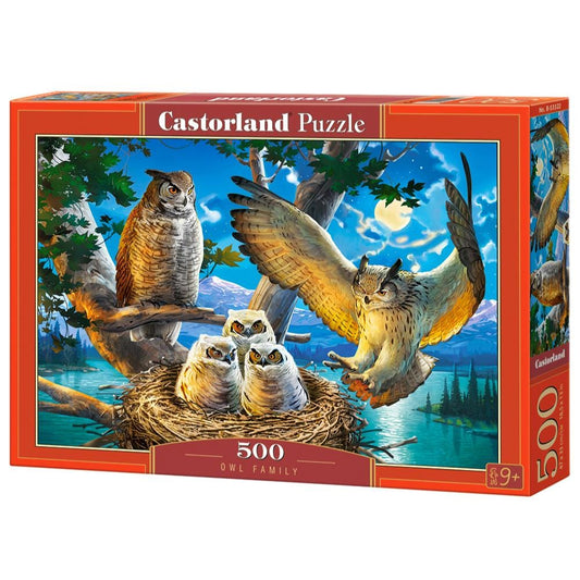 Toys Puzzle 500 Pezzi - Owl Family