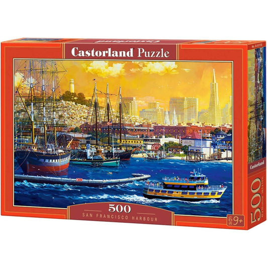 Toys 500 Piece Puzzle - San Francisco Harbor