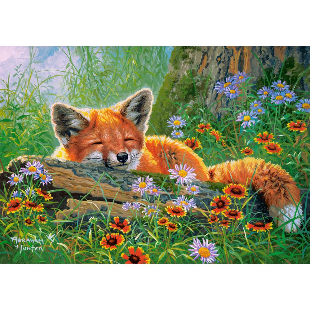 500 Piece Puzzle - Foxy Dreams