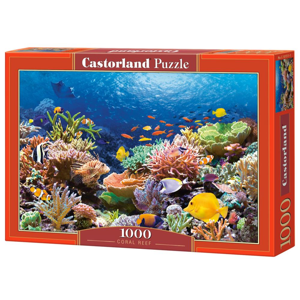 1000 Piece Puzzle - Coral Reef Fishes