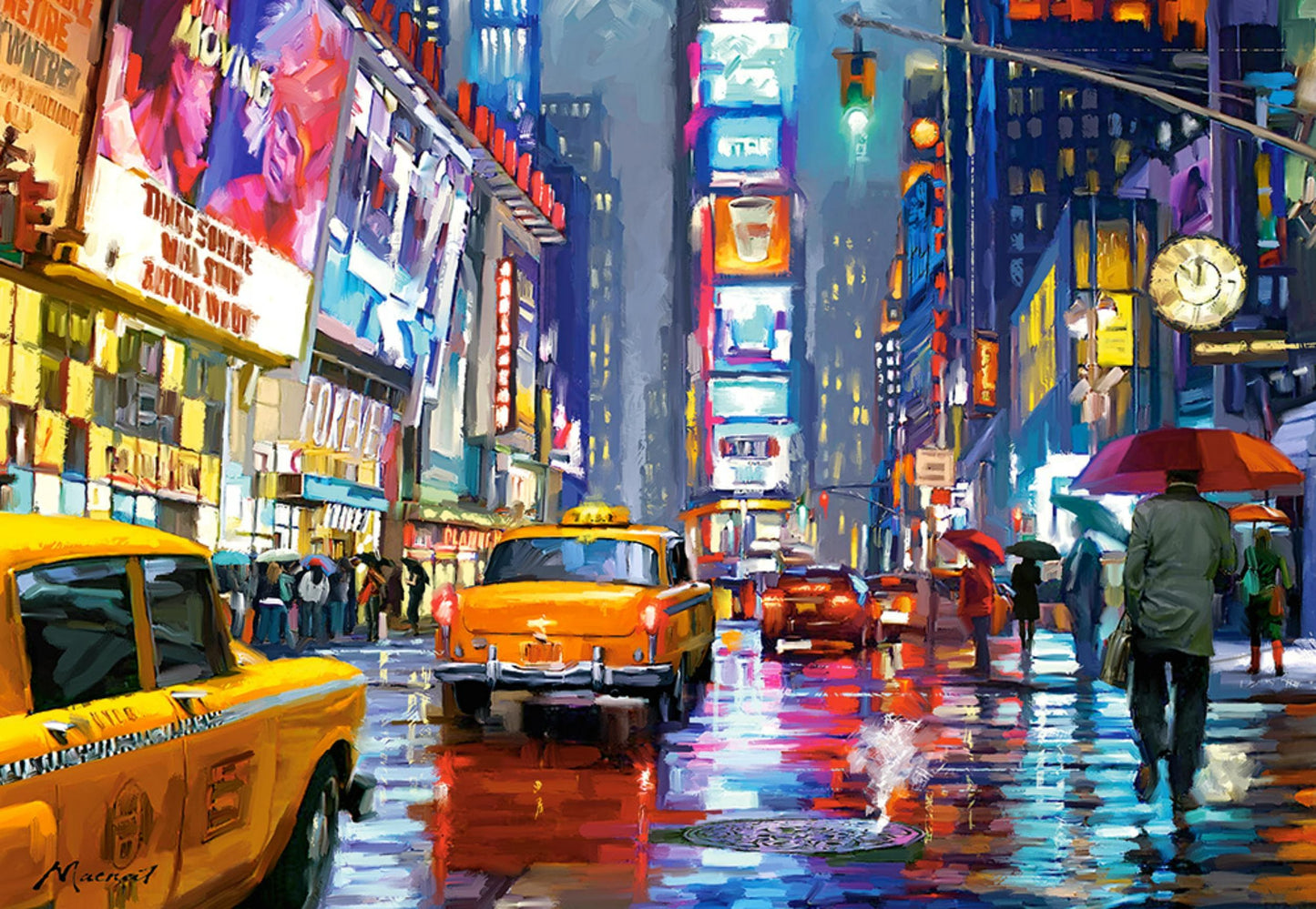 Toys 1000 Piece Puzzle - Times Square