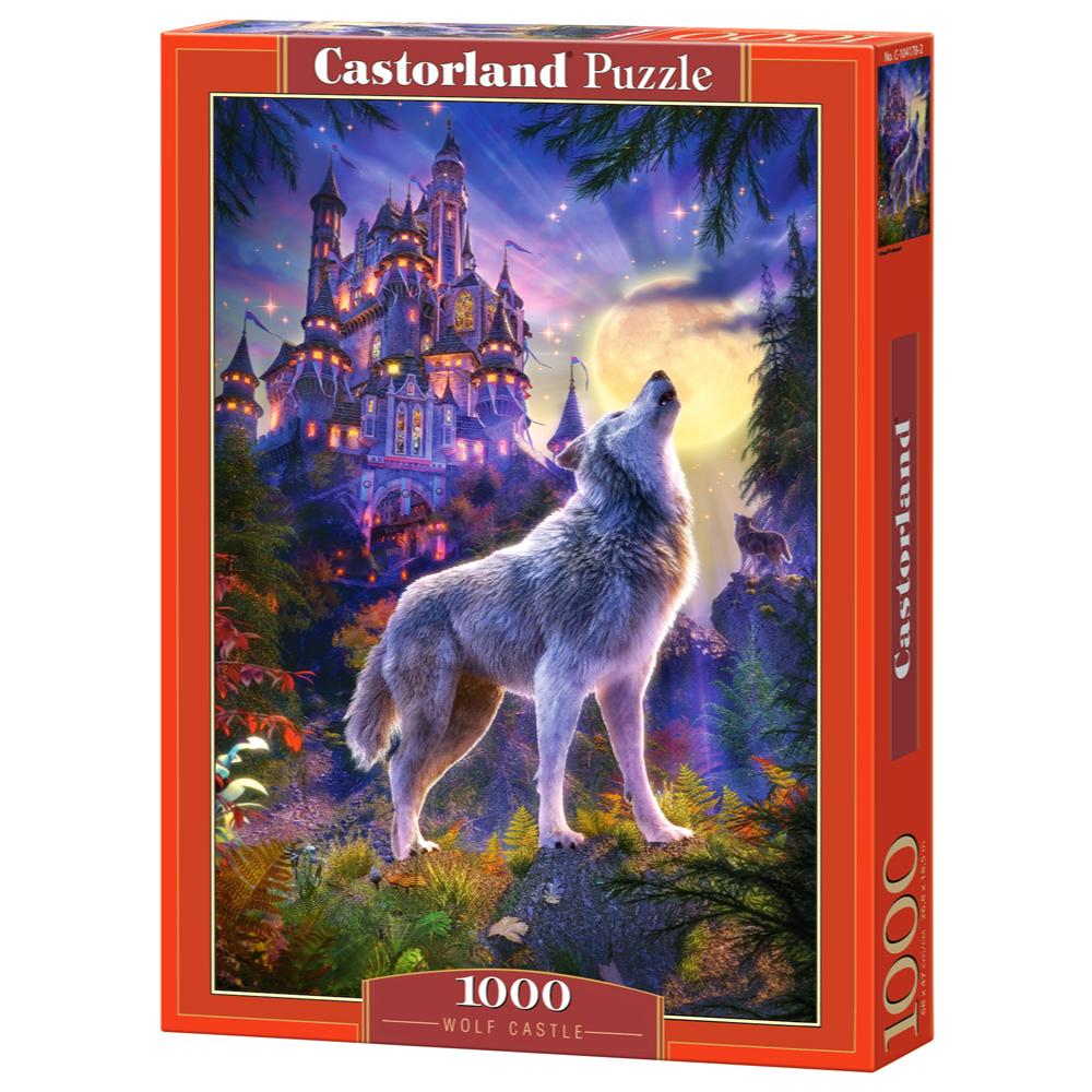 1000 Piece Puzzle - Wolf Castle