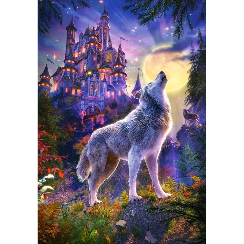 Toys 1000 Piece Puzzle - Wolf Castle