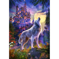 1000 Piece Puzzle - Wolf Castle