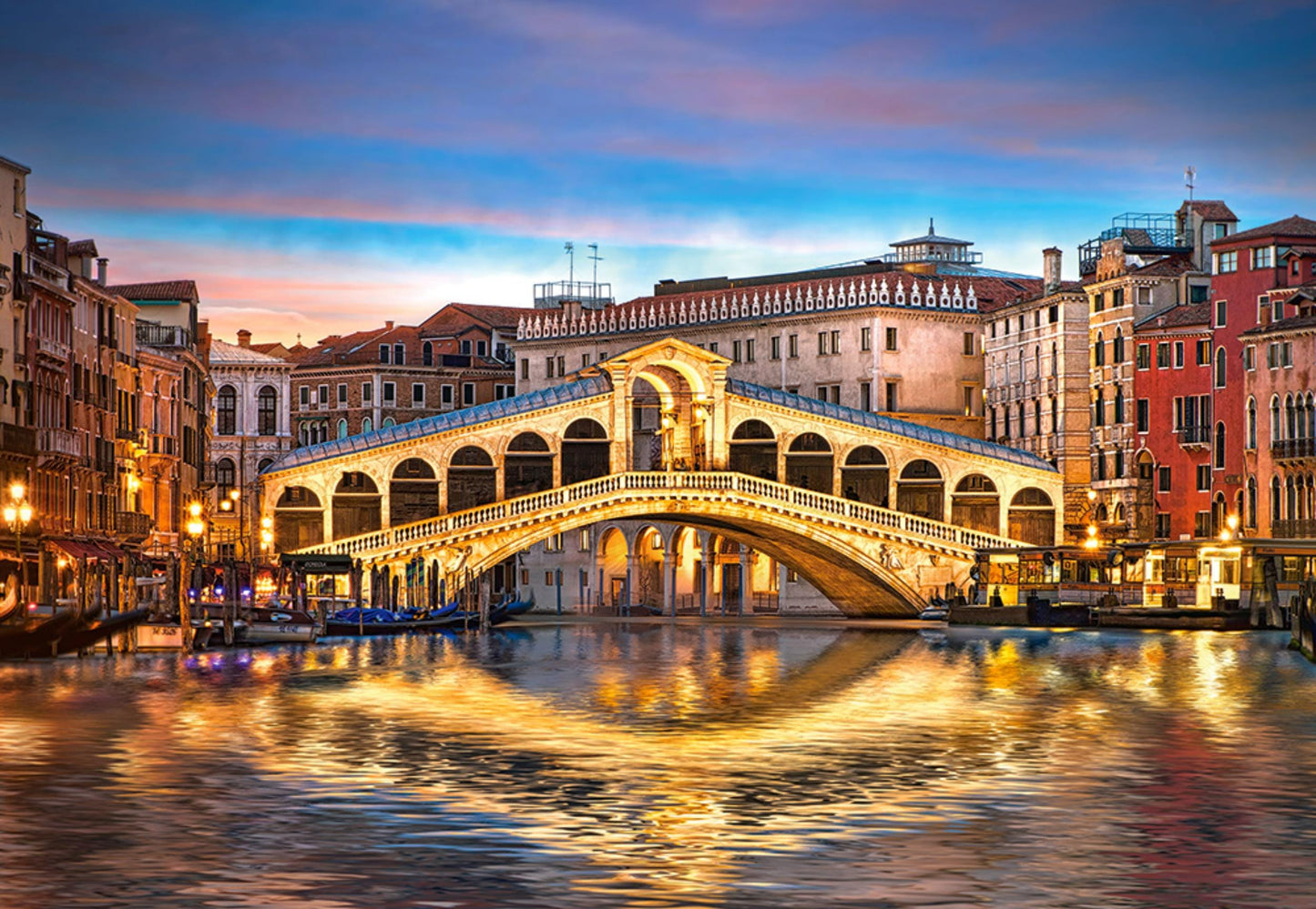 Toys 1000 Piece Puzzle - Rialto by Night