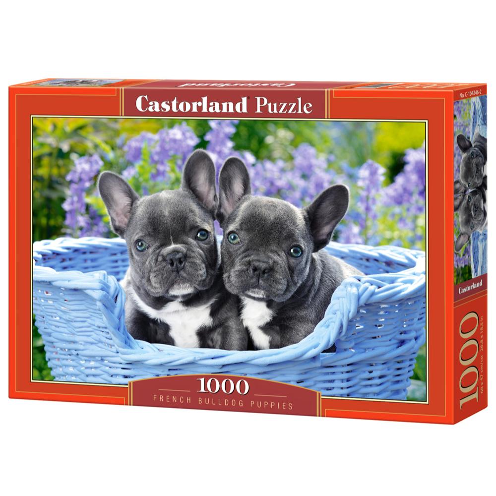 Toys Puzzle 1000 Pezzi - French Bulldog Puppies