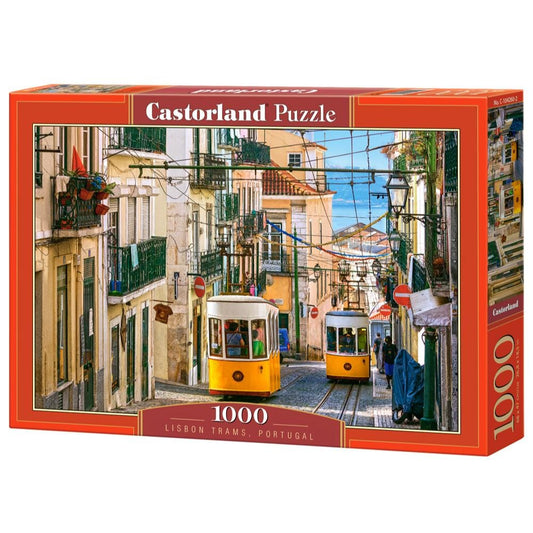 Toys 1000 Piece Puzzle - Lisbon Trams, Portugal