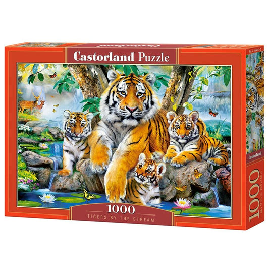 Toys Puzzle 1000 Pezzi - Tigers by the Stream