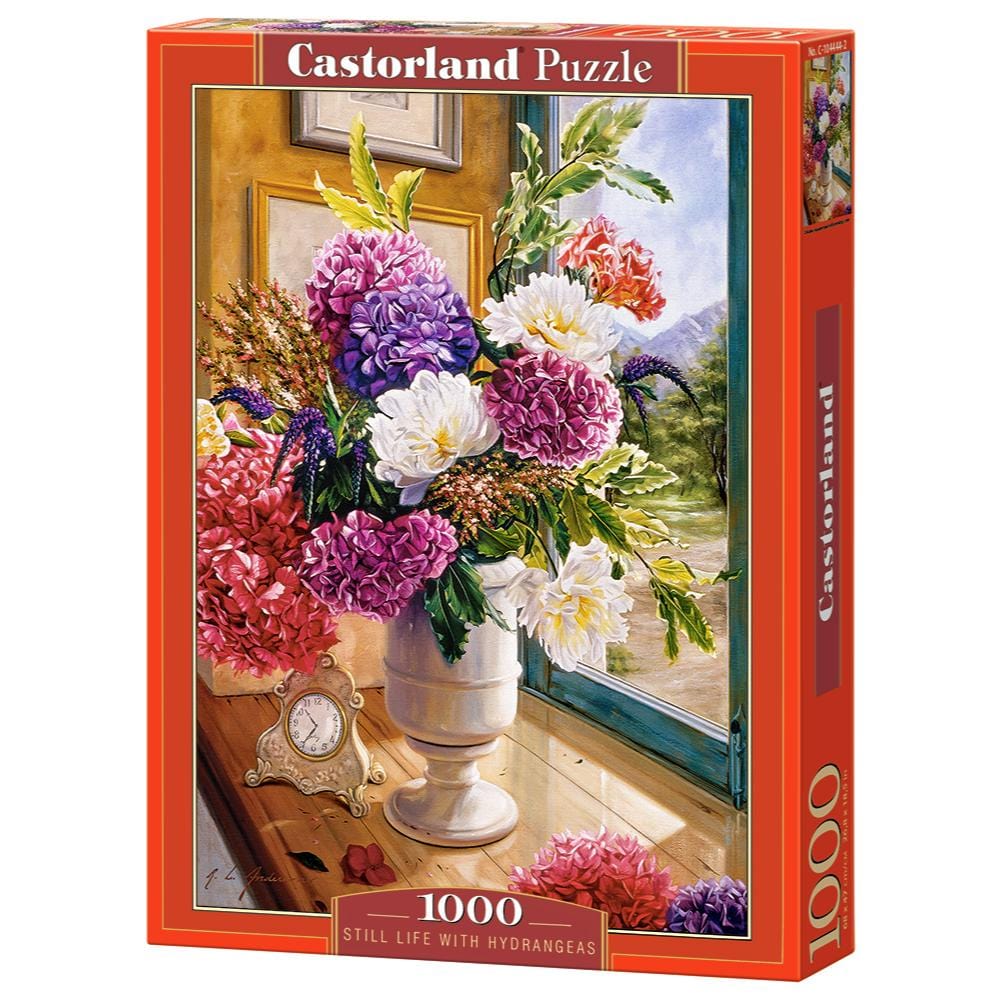 Toys Puzzle 1000 Pezzi - Still Life with Hydrangeas