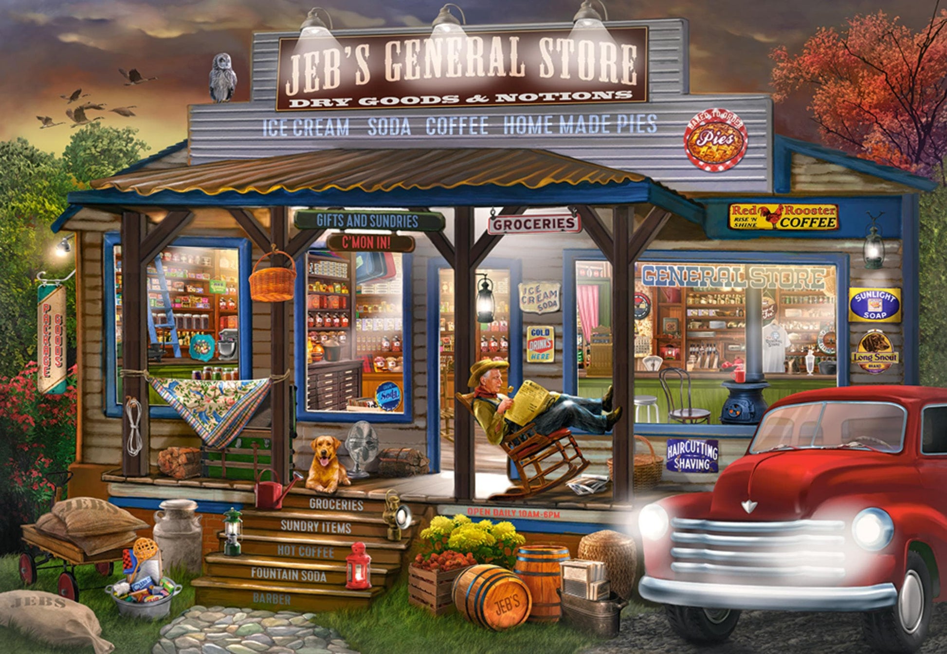 Toys 1000 Piece Puzzle - Jeb&#39s General Store