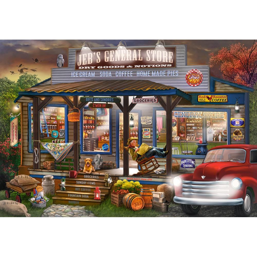 Toys 1000 Piece Puzzle - Jeb&#39s General Store