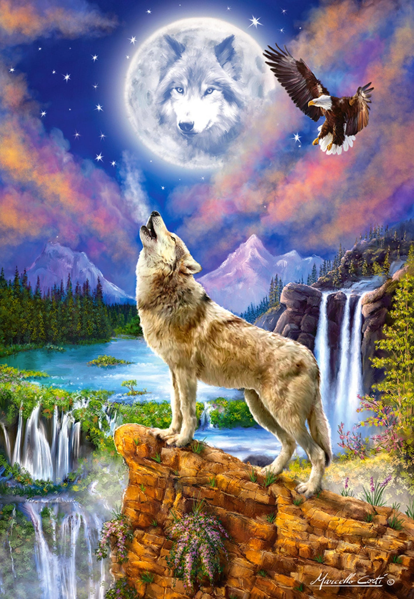 Toys Puzzle 1500 Pezzi - Wolf's Night