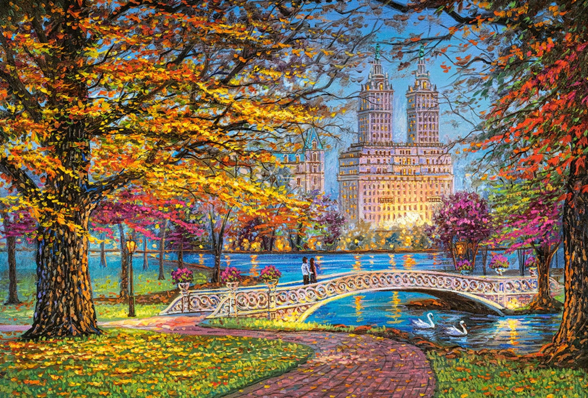 Toys Puzzle 1500 Pezzi - Autumn Stroll, Central Park