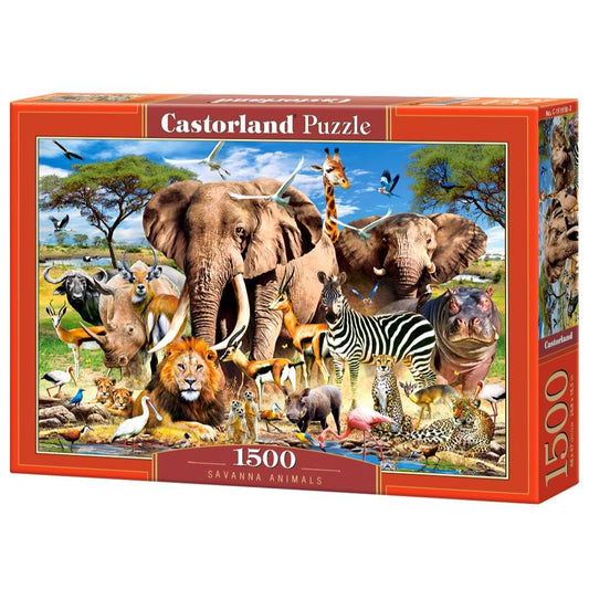 Toys Puzzle 1500 Pieces - Savanna Animals